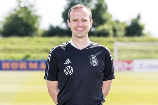 Frauen Nationalmannschaft Media Day; 16.06.2022 Patrik Grolimund (Assistenztrainer) Frauen Nationalmannschaft Media Day, Herzogenaurach, Adi-Dassler Stadion Copyright: xBEAUTIFULxSPORTS Wunderlx
