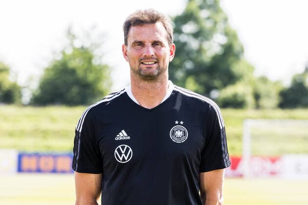 Frauen Nationalmannschaft Media Day; 16.06.2022 Michael Fuchs (Torwarttrainer) Frauen Nationalmannschaft Media Day, Herzogenaurach, Adi-Dassler Stadion Copyright: xBEAUTIFULxSPORTS Wunderlx