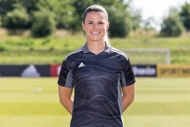 Frauen Nationalmannschaft Media Day; 16.06.2022 Martina Tufekovic Frauen Nationalmannschaft Media Day, Herzogenaurach, Adi-Dassler Stadion Copyright: xBEAUTIFULxSPORTS Wunderlx