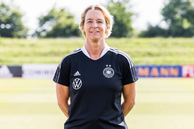 Frauen Nationalmannschaft Media Day; 16.06.2022 Martina Voss-Tecklenburg (Bundestrainerin) Frauen Nationalmannschaft Media Day, Herzogenaurach, Adi-Dassler Stadion Copyright: xBEAUTIFULxSPORTS Wunderlx