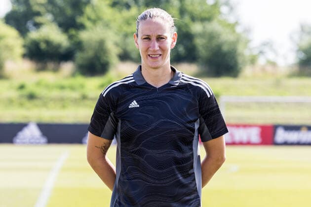 Frauen Nationalmannschaft Media Day; 16.06.2022 Ann-Kathrin Berger Frauen Nationalmannschaft Media Day, Herzogenaurach, Adi-Dassler Stadion Copyright: xBEAUTIFULxSPORTS Wunderlx