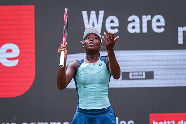 Alycia PARKS USA, bett1open WTA, Tennis Damen 500, Berlin, LTTC Rot-Weiß , 16.06.2022, Copyright: xClaudioxGärtnerx