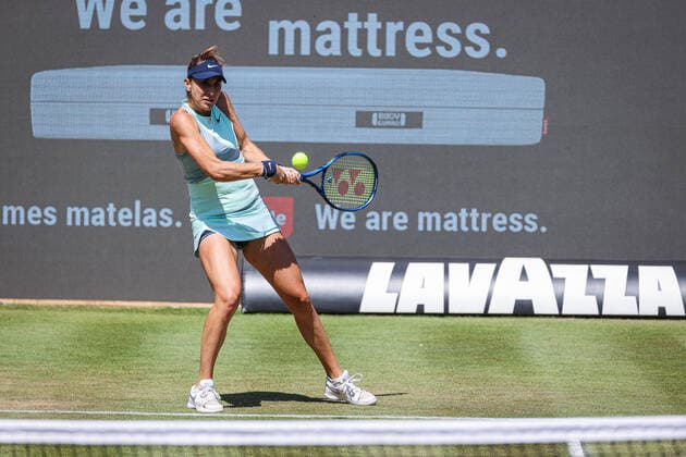 Belinda BENCIC SUI, bett1open WTA, Tennis Damen 500, Berlin, LTTC Rot-Weiß , 16.06.2022, Copyright: xClaudioxGärtnerx