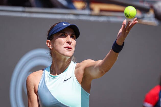 Belinda BENCIC SUI, bett1open WTA, Tennis Damen 500, Berlin, LTTC Rot-Weiß , 16.06.2022, Copyright: xClaudioxGärtnerx