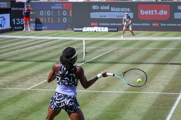 Coco GAUFF USA, bett1open WTA, Tennis Damen 500, Berlin, LTTC Rot-Weiß , 16.06.2022, Copyright: xClaudioxGärtnerx