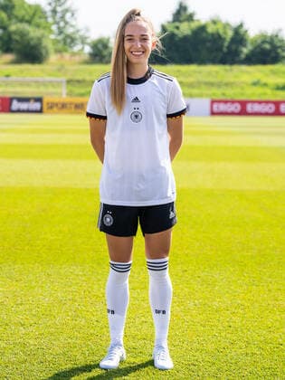 Sophia Kleinherne, Deutschland, Nationalmannschaft, Mannschaftsshooting, Fussball, Frauen, 16.06.2022 Deutschland, Nationalmannschaft, Mannschaftsshooting, Fussball, Frauen, 16.06.2022 Nuernberg Copyright: xMichaelxSchmidt Eibner-Pressefotx EP_MST