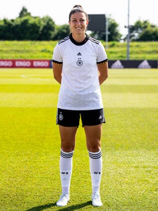 Chantal Hagel, Deutschland, Nationalmannschaft, Mannschaftsshooting, Fussball, Frauen, 16.06.2022 Deutschland, Nationalmannschaft, Mannschaftsshooting, Fussball, Frauen, 16.06.2022 Nuernberg Copyright: xMichaelxSchmidt Eibner-Pressefotx EP_MST