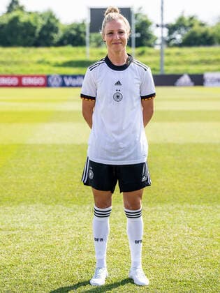 Svenja Huth, Deutschland, Nationalmannschaft, Mannschaftsshooting, Fussball, Frauen, 16.06.2022 Deutschland, Nationalmannschaft, Mannschaftsshooting, Fussball, Frauen, 16.06.2022 Nuernberg Copyright: xMichaelxSchmidt Eibner-Pressefotx EP_MST