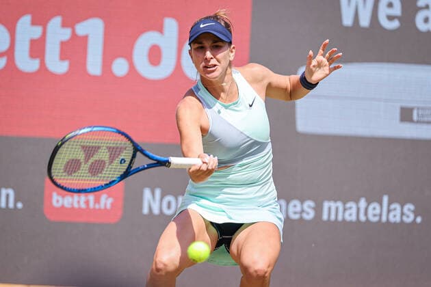 Belinda BENCIC SUI, bett1open WTA, Tennis Damen 500, Berlin, LTTC Rot-Weiß , 17.06.2022, Copyright: xClaudioxGärtnerx