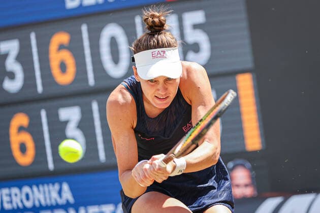 Veronika KUDERMETOVA, bett1open WTA, Tennis Damen 500, Berlin, LTTC Rot-Weiß , 17.06.2022, Copyright: xClaudioxGärtnerx
