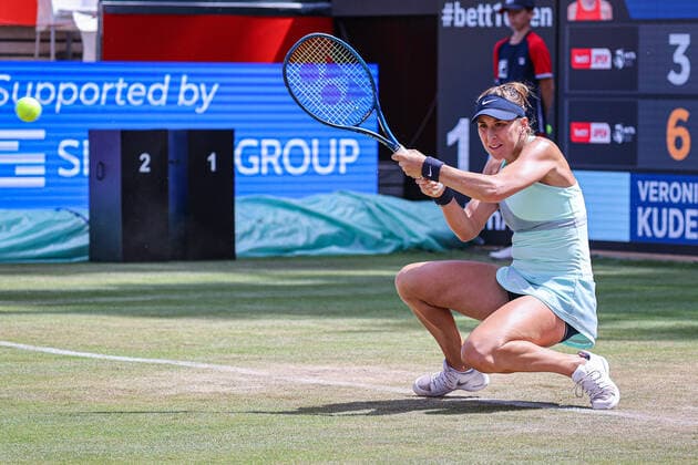 Sport Bilder des Tages Belinda BENCIC SUI, bett1open WTA, Tennis Damen 500, Berlin, LTTC Rot-Weiß , 17.06.2022, Copyright: xClaudioxGärtnerx