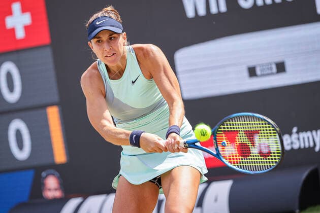 Belinda BENCIC SUI, bett1open WTA, Tennis Damen 500, Berlin, LTTC Rot-Weiß , 17.06.2022, Copyright: xClaudioxGärtnerx