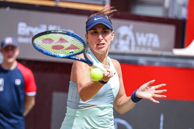 Belinda BENCIC SUI, bett1open WTA, Tennis Damen 500, Berlin, LTTC Rot-Weiß , 17.06.2022, Copyright: xClaudioxGärtnerx