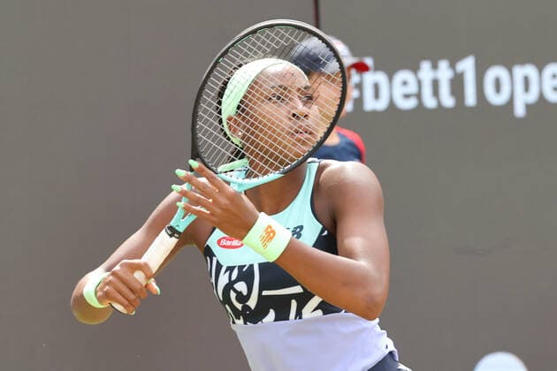 DEU, GER, bett1open, 17.06.2022, Rot-Weiss Tennisanlage, Steffi-Graf-Stadion, Berlin, DEU, GER, bett1open, im Bild 7 Coco GAUFF USA Foto: Juergen Engler nordphoto GmbH