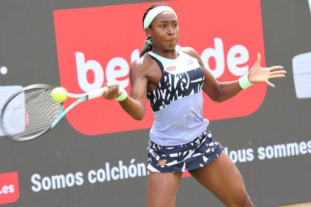 DEU, GER, bett1open, 17.06.2022, Rot-Weiss Tennisanlage, Steffi-Graf-Stadion, Berlin, DEU, GER, bett1open, im Bild 7 Coco GAUFF USA Foto: Juergen Engler nordphoto GmbH