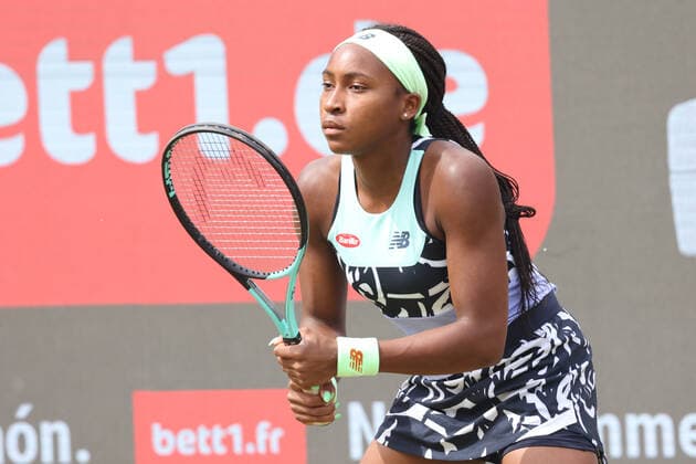 DEU, GER, bett1open, 17.06.2022, Rot-Weiss Tennisanlage, Steffi-Graf-Stadion, Berlin, DEU, GER, bett1open, im Bild 7 Coco GAUFF USA Foto: Juergen Engler nordphoto GmbH