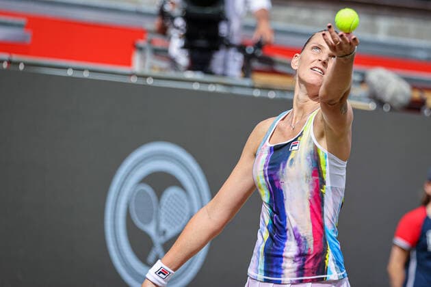 Karolina PLISKOVA CZE, bett1open WTA, Tennis Damen 500, Berlin, LTTC Rot-Weiß , 17.06.2022, Copyright: xClaudioxGärtnerx