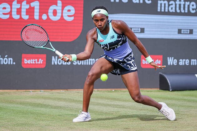 Coco GAUFF USA, bett1open WTA, Tennis Damen 500, Berlin, LTTC Rot-Weiß , 17.06.2022, Copyright: xClaudioxGärtnerx