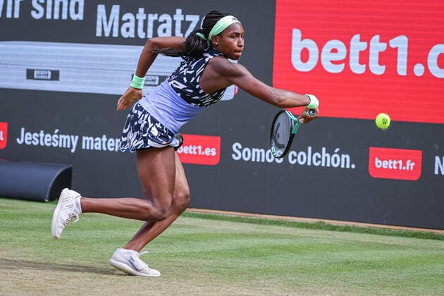 Coco GAUFF USA, bett1open WTA, Tennis Damen 500, Berlin, LTTC Rot-Weiß , 17.06.2022, Copyright: xClaudioxGärtnerx