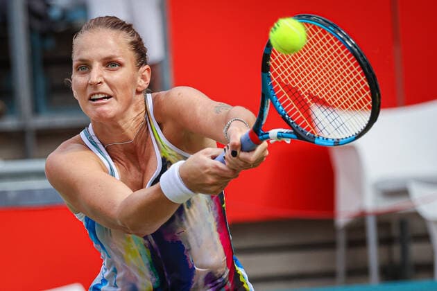 Karolina PLISKOVA CZE, bett1open WTA, Tennis Damen 500, Berlin, LTTC Rot-Weiß , 17.06.2022, Copyright: xClaudioxGärtnerx