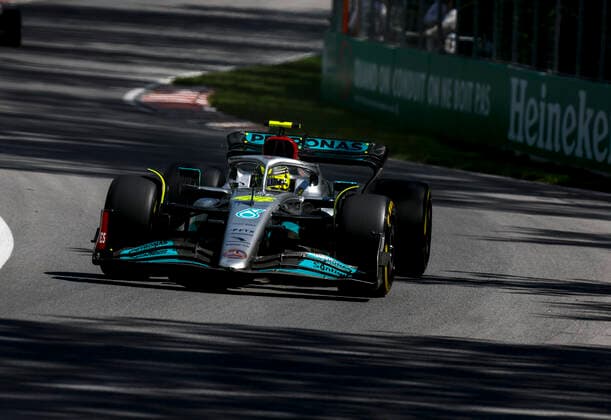 44 Lewis Hamilton (GBR, Mercedes-AMG Petronas F1 Team), F1 Grand Prix of Canada at Circuit Gilles-Villeneuve on June 17, 2022 in Montreal, Canada. (Photo by HOCH ZWEI) Montreal Canada