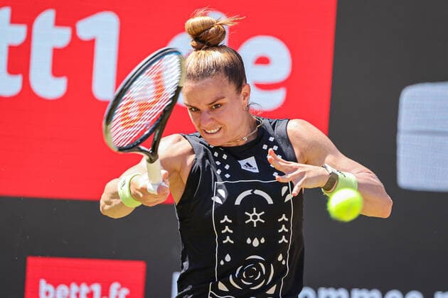 Maria SAKKARI GRE, bett1open WTA, Tennis Damen 500, Berlin, LTTC Rot-Weiß , 18.06.2022, Copyright: xClaudioxGärtnerx