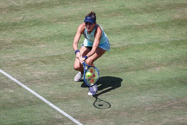 Belinda BENCIC SUI, bett1open WTA, Tennis Damen 500, Berlin, LTTC Rot-Weiß , 18.06.2022, Copyright: xClaudioxGärtnerx