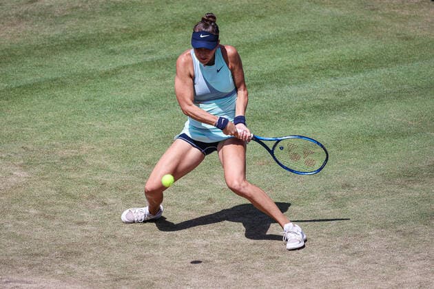 Belinda BENCIC SUI, bett1open WTA, Tennis Damen 500, Berlin, LTTC Rot-Weiß , 18.06.2022, Copyright: xClaudioxGärtnerx