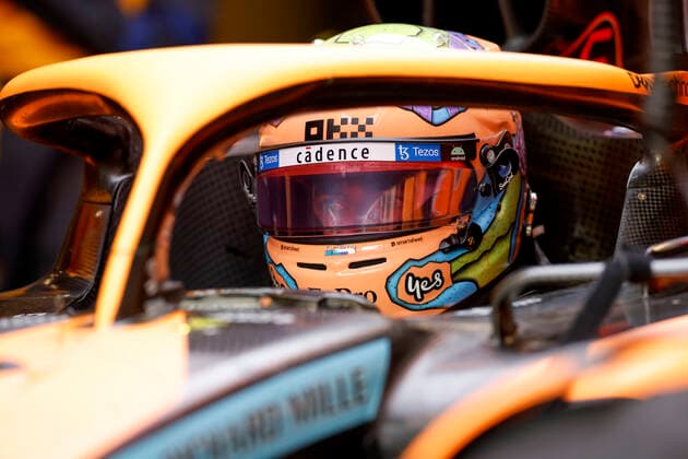 3 Daniel Ricciardo (AUS, McLaren F1 Team), F1 Grand Prix of Canada at Circuit Gilles-Villeneuve on June 18, 2022 in Montreal, Canada. (Photo by HOCH ZWEI) Montreal Canada
