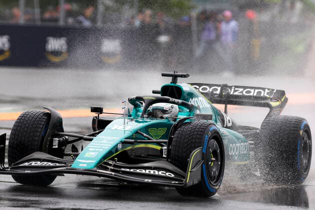 18 Lance Stroll (CAN, Aston Martin Aramco Cognizant F1 Team), F1 Grand Prix of Canada at Circuit Gilles-Villeneuve on June 18, 2022 in Montreal, Canada. (Photo by HOCH ZWEI) Montreal Canada