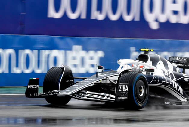 22 Yuki Tsunoda (JPN, Scuderia AlphaTauri), F1 Grand Prix of Canada at Circuit Gilles-Villeneuve on June 18, 2022 in Montreal, Canada. (Photo by HOCH ZWEI) Montreal Canada