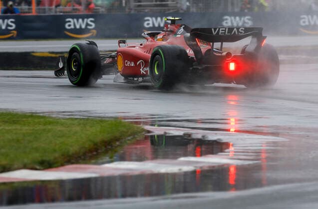 55 Carlos Sainz (ESP, Scuderia Ferrari), F1 Grand Prix of Canada at Circuit Gilles-Villeneuve on June 18, 2022 in Montreal, Canada. (Photo by HOCH ZWEI) Montreal Canada