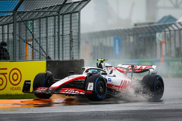 47 SCHUMACHER Mick (ger), Haas F1 Team VF-22 Ferrari, action during the Formula 1 AWS Grand Prix du Canada 2022, 9th round of the 2022 FIA Formula One World Championship, WM, Weltmeisterschaft on the Circuit Gilles Villeneuve, from June 17 to 19, 2022 in Montreal, Canada - F1 - CANADIAN GRAND PRIX 2022 DPPI Panoramic  20220618_GOOD3022