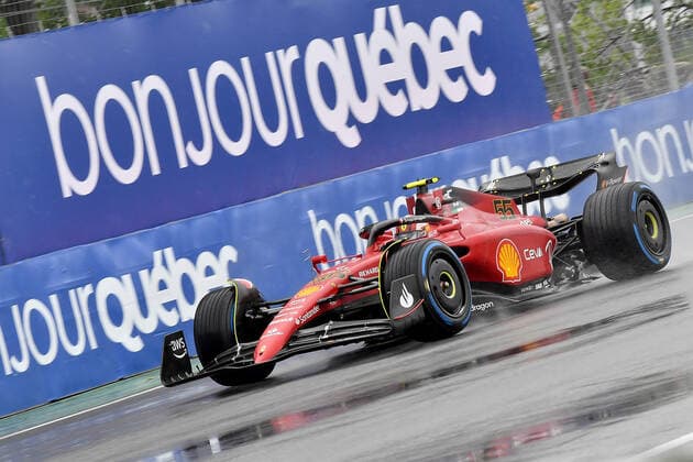 FORMULA 1 AWS GRAND PRIX DU CANADA 2022 18.06.2022, Circuit Gilles-Villeneuve, Montreal, FORMULA 1 AWS GRAND PRIX DU CANADA 2022 , im Bild Carlos Sainz Jr. (ESP), Scuderia Ferrari