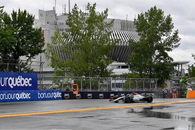 FORMULA 1 AWS GRAND PRIX DU CANADA 2022 18.06.2022, Circuit Gilles-Villeneuve, Montreal, FORMULA 1 AWS GRAND PRIX DU CANADA 2022 , im Bild Lewis Hamilton (GBR), Mercedes-AMG Petronas Formula One Team
