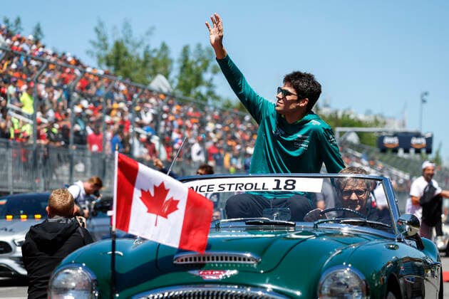 18 Lance Stroll (CAN, Aston Martin Aramco Cognizant F1 Team), F1 Grand Prix of Canada at Circuit Gilles-Villeneuve on June 19, 2022 in Montreal, Canada. (Photo by HOCH ZWEI) Montreal Canada