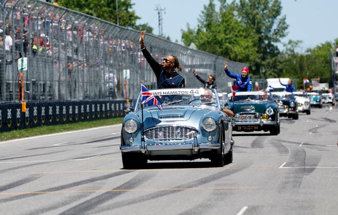 44 Lewis Hamilton (GBR, Mercedes-AMG Petronas F1 Team), F1 Grand Prix of Canada at Circuit Gilles-Villeneuve on June 19, 2022 in Montreal, Canada. (Photo by HOCH ZWEI) Montreal Canada