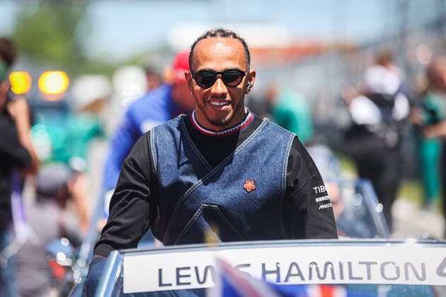 HAMILTON Lewis (gbr), Mercedes AMG F1 Team W13, portrait during the Formula 1 AWS Grand Prix du Canada 2022, 9th round of the 2022 FIA Formula One World Championship, WM, Weltmeisterschaft on the Circuit Gilles Villeneuve, from June 17 to 19, 2022 in Montreal, Canada - F1 - CANADIAN GRAND PRIX 2022 - RACE DPPI Panoramic  00122023_AV6_7806