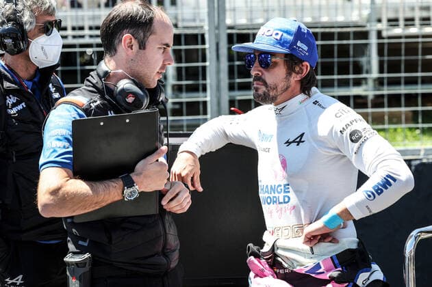 ALONSO Fernando (spa), Alpine F1 Team A522, portrait during the Formula 1 AWS Grand Prix du Canada 2022, 9th round of the 2022 FIA Formula One World Championship, WM, Weltmeisterschaft on the Circuit Gilles Villeneuve, from June 17 to 19, 2022 in Montreal, Canada - F1 - CANADIAN GRAND PRIX 2022 - RACE DPPI Panoramic  G00D3995