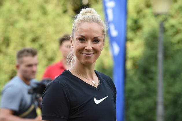 19.06.2022 Bad Homburg vor der Höhe, Kurpark WTA, Tennis Damen 250 Bad Homburg Open - Impressionen ehemalige Wimbledon-Finalistin Sabine Lisicki emspor, DFL regulations prohibit any use of photographs as image sequences and or quasi-video