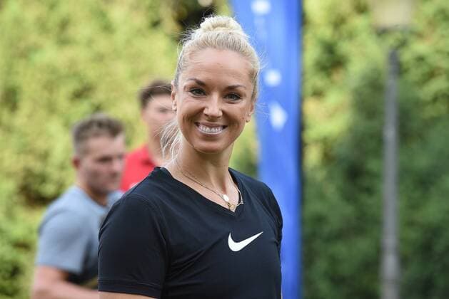 19.06.2022 Bad Homburg vor der Höhe, Kurpark WTA, Tennis Damen 250 Bad Homburg Open - Impressionen ehemalige Wimbledon-Finalistin Sabine Lisicki emspor, DFL regulations prohibit any use of photographs as image sequences and or quasi-video