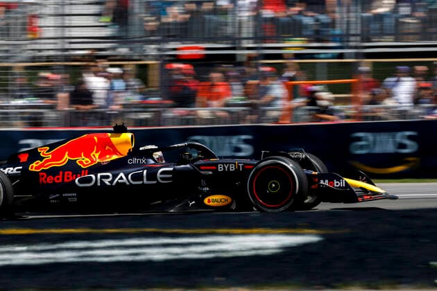 1 Max Verstappen (NLD, Oracle Red Bull Racing), F1 Grand Prix of Canada at Circuit Gilles-Villeneuve on June 19, 2022 in Montreal, Canada. (Photo by HOCH ZWEI) Montreal Canada