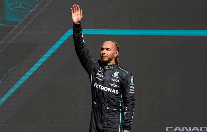 44 Lewis Hamilton (GBR, Mercedes-AMG Petronas F1 Team), F1 Grand Prix of Canada at Circuit Gilles-Villeneuve on June 19, 2022 in Montreal, Canada. (Photo by HOCH ZWEI) Montreal Canada