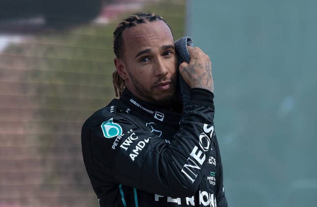 FORMULA 1 AWS GRAND PRIX DU CANADA 2022 19.06.2022, Circuit Gilles-Villeneuve, Montreal, FORMULA 1 AWS GRAND PRIX DU CANADA 2022 , im Bild 3.Platz für Lewis Hamilton (GBR), Mercedes-AMG Petronas Formula One Team