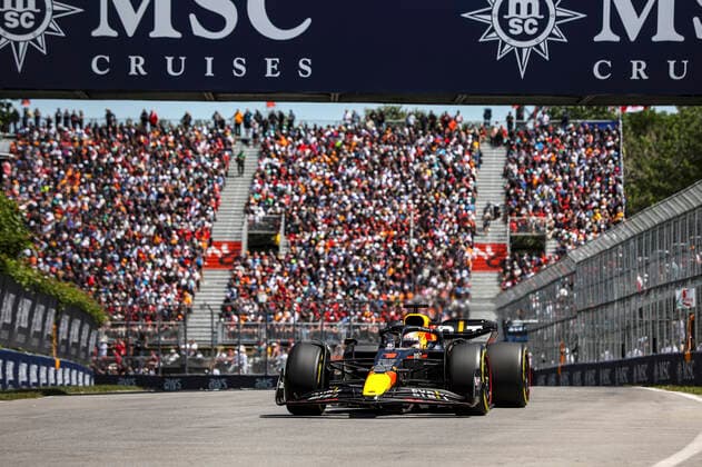 1 Max Verstappen (NLD, Oracle Red Bull Racing), F1 Grand Prix of Canada at Circuit Gilles-Villeneuve on June 19, 2022 in Montreal, Canada. (Photo by HOCH ZWEI) Montreal Canada