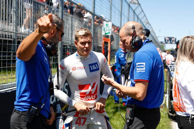 47 Mick Schumacher (DEU, Haas F1 Team), F1 Grand Prix of Canada at Circuit Gilles-Villeneuve on June 19, 2022 in Montreal, Canada. (Photo by HOCH ZWEI) Montreal Canada