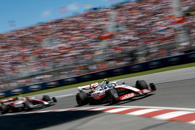 47 Mick Schumacher (DEU, Haas F1 Team), F1 Grand Prix of Canada at Circuit Gilles-Villeneuve on June 19, 2022 in Montreal, Canada. (Photo by HOCH ZWEI) Montreal Canada