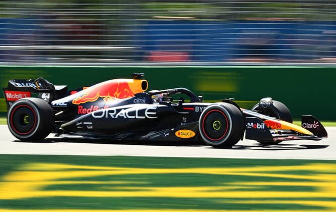 June 19, 2022, MONTREAL, PQ, Canada: Red Bull Racing Max Verstappen of the Netherlands is shown during race action, Sunday, June 19, 2022 at the Canadian Grand Prix in Montreal. Max Verstappen  - ZUMAc35_ 20220619_zaf_c35_087 Copyright: xJacquesxBoissinotx