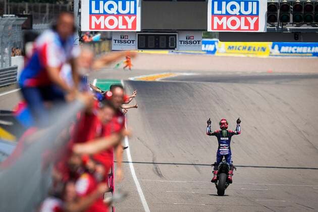 Sport Themen der Woche KW24 Races of MotoGP Liqui Moly Motorrad Grand Prix Deutschland at Sachsenring Circuit. June 19, 2022 In picture: Fabio Quartararo Carreras del Gran Premio Liqui Moly Motorrad de MotoGP de Alemania en el Circuito de Sachsenring, 19 de Junio de 2022 POOL MotoGP.com Cordon Press Images will be for editorial use only. Mandatory credit: MotoGP.com Cordon Press *** Races of MotoGP Liqui Moly Motorrad Grand Prix Deutschland at Sachsenring Circuit June 19, 2022 In picture Fabio Quartararo Races of MotoGP Liqui Moly Motorrad Grand Prix Deutschland at Sachsenring Circuit June 19, 2022 POOL MotoGP com Cordon Press Images will be for editorial use only Mandatory credit MotoGP com Cordon Press 