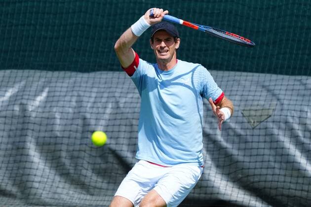 Sport Bilder des Tages Mandatory Credit: Photo by Javier Garcia Shutterstock (12994278al) Andy Murray training Wimbledon Tennis Championship Practice and Previews, The All England Lawn Tennis and Croquet Club, London, UK - 21 Jun 2022 Wimbledon Tennis Championship Practice and Previews, The All England Lawn Tennis and Croquet Club, London, UK - 21 Jun 2022  Copyright: xJavierxGarcia Shutterstockx 12994278al